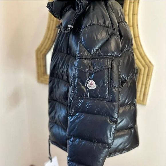 Men’s junior Moncler hooded, puffer jacket, size 3